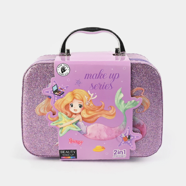 Children's Makeup Kit – High-Quality Cosmetics with Tote Bag